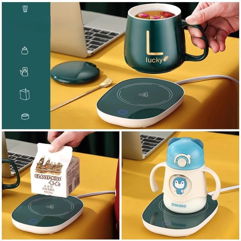 Mug Cangkir Listrik Pemanas Air Teh dan Kopi Portable — 5